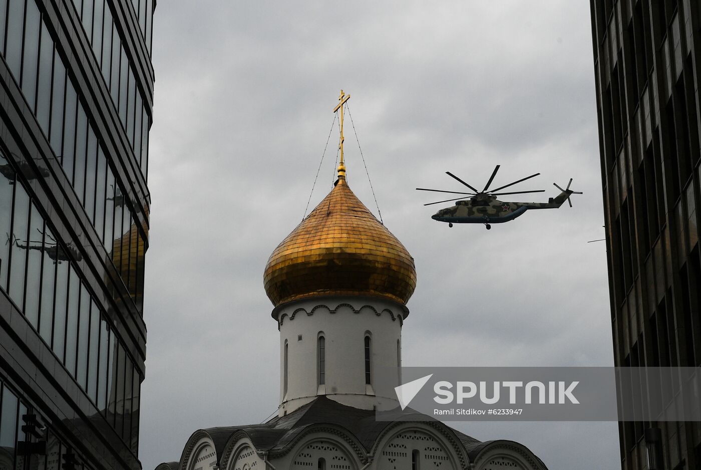 Russia Victory Day Parade Rehearsal