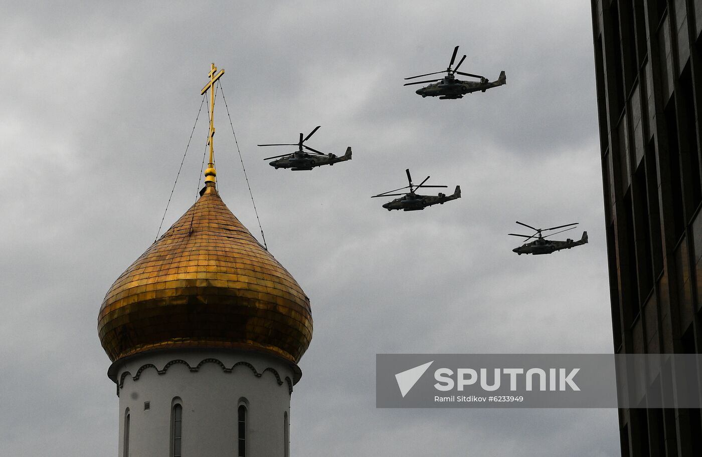 Russia Victory Day Parade Rehearsal