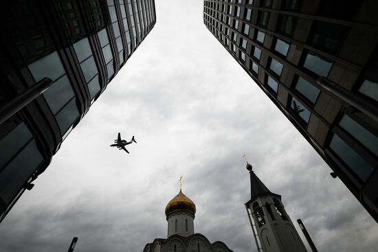 Russia Victory Day Parade Rehearsal