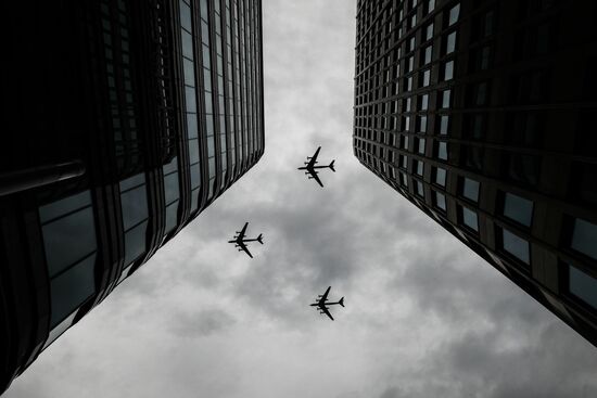 Russia Victory Day Parade Rehearsal