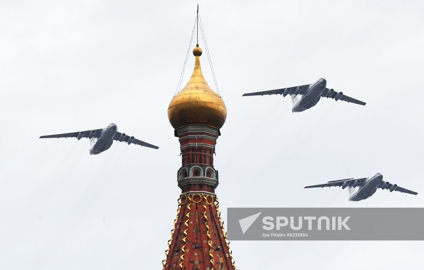 Russia Victory Day Parade Rehearsal