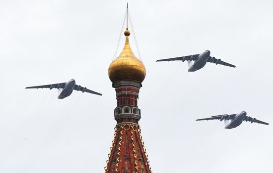 Russia Victory Day Parade Rehearsal