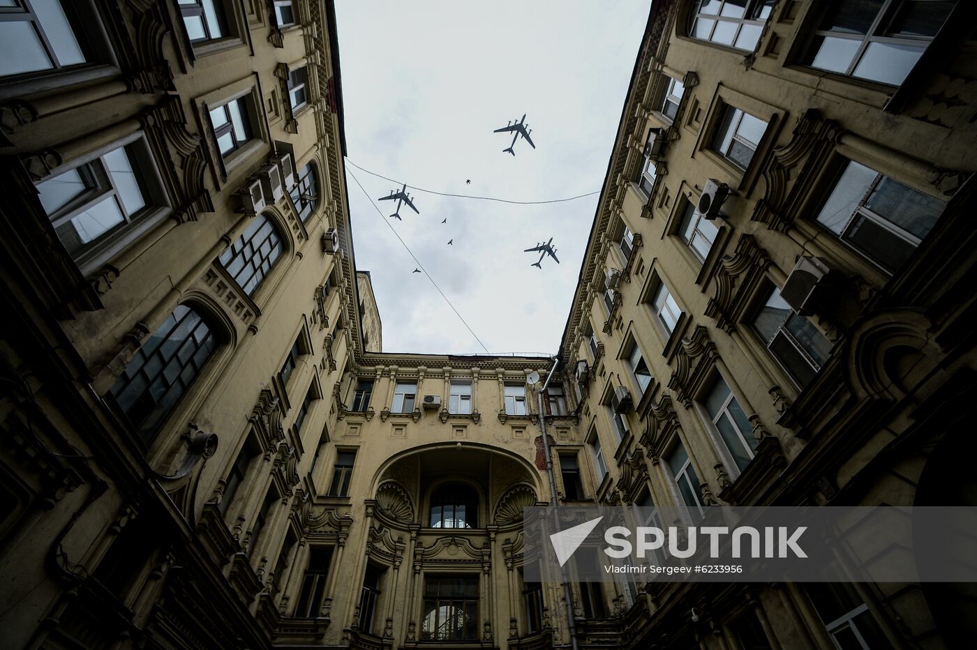 Russia Victory Day Parade Rehearsal