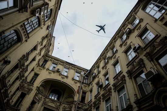 Russia Victory Day Parade Rehearsal