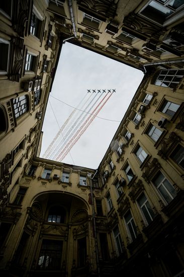 Russia Victory Day Parade Rehearsal
