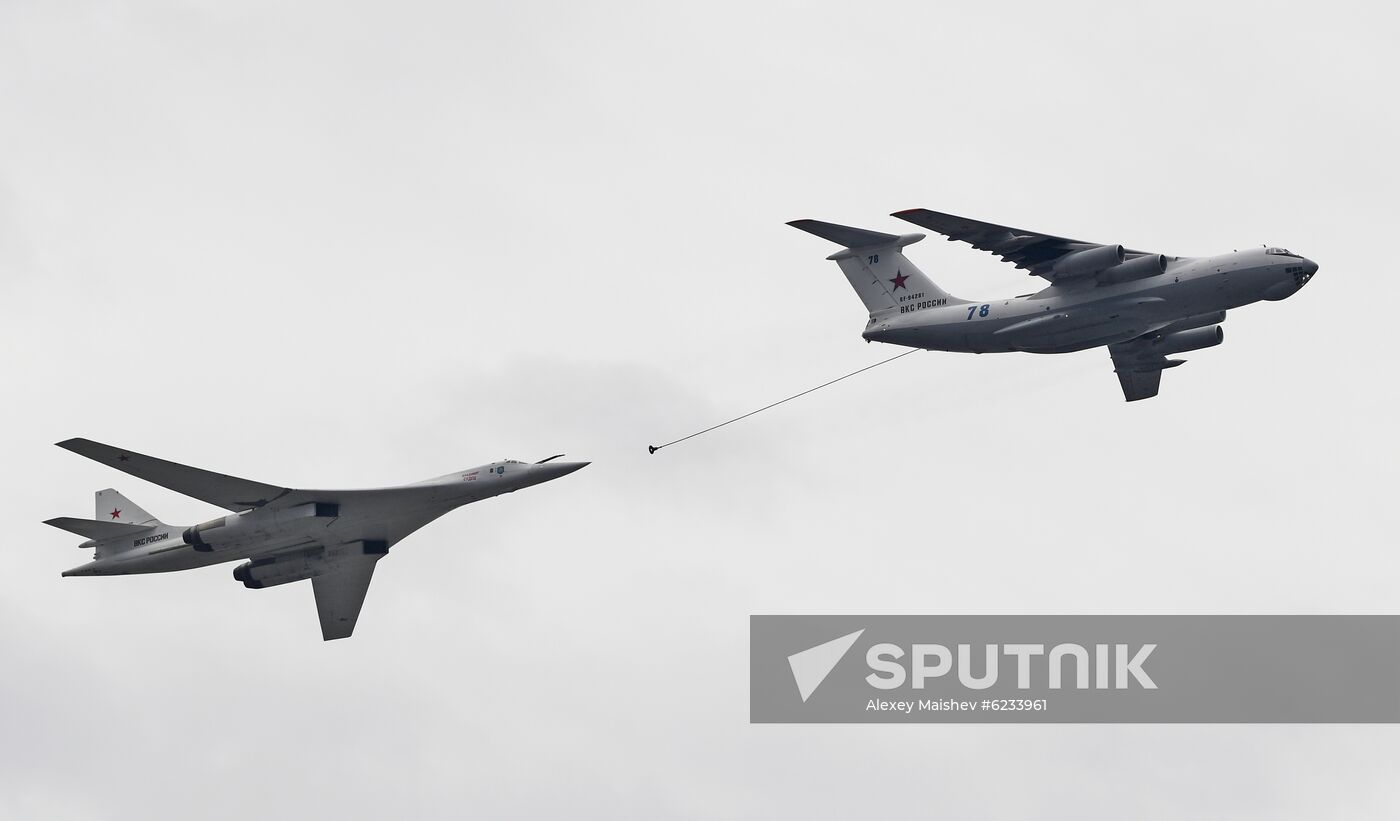 Russia Victory Day Parade Rehearsal