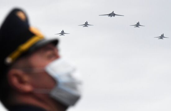 Russia Victory Day Parade Rehearsal
