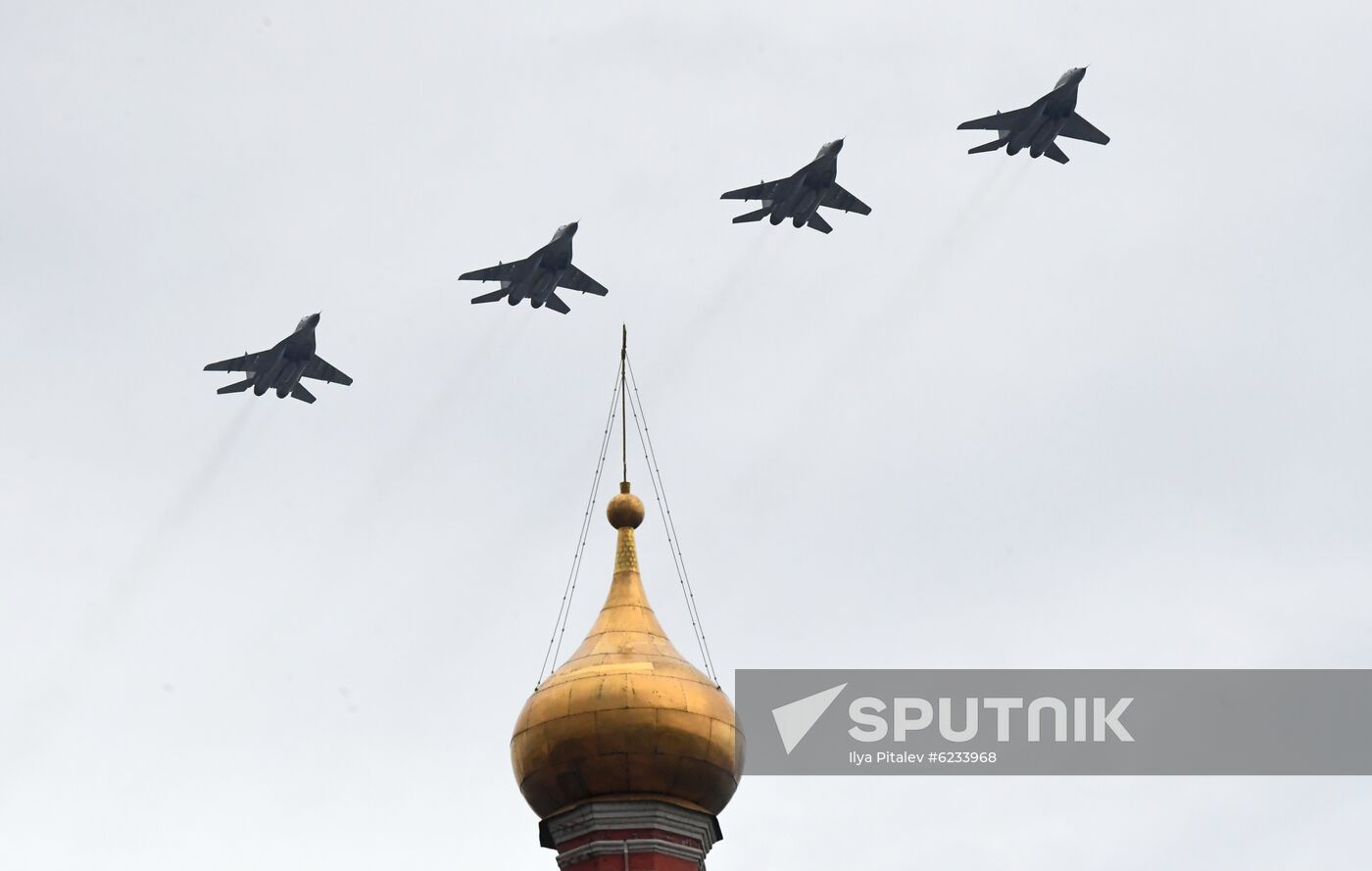 Russia Victory Day Parade Rehearsal