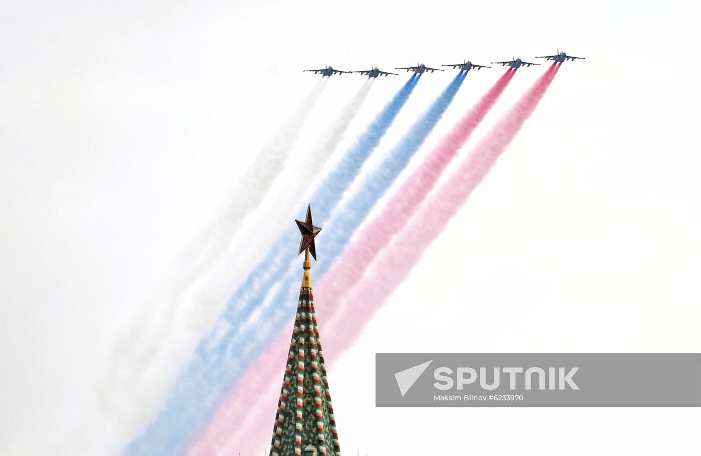 Russia Victory Day Parade Rehearsal