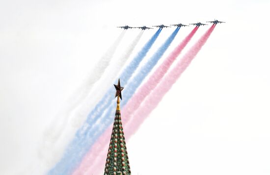 Russia Victory Day Parade Rehearsal