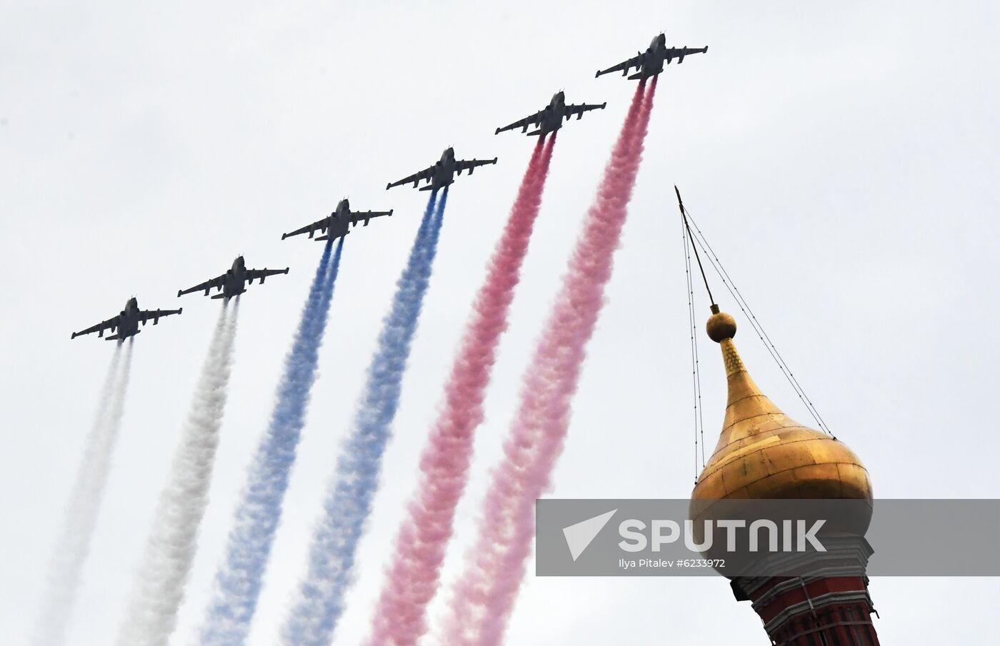 Russia Victory Day Parade Rehearsal