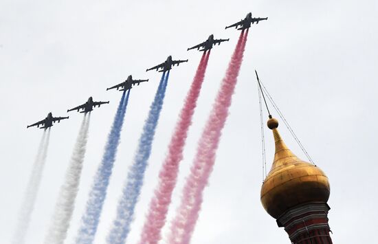 Russia Victory Day Parade Rehearsal
