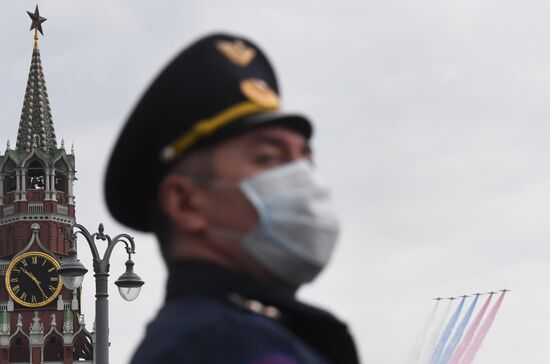 Russia Victory Day Parade Rehearsal