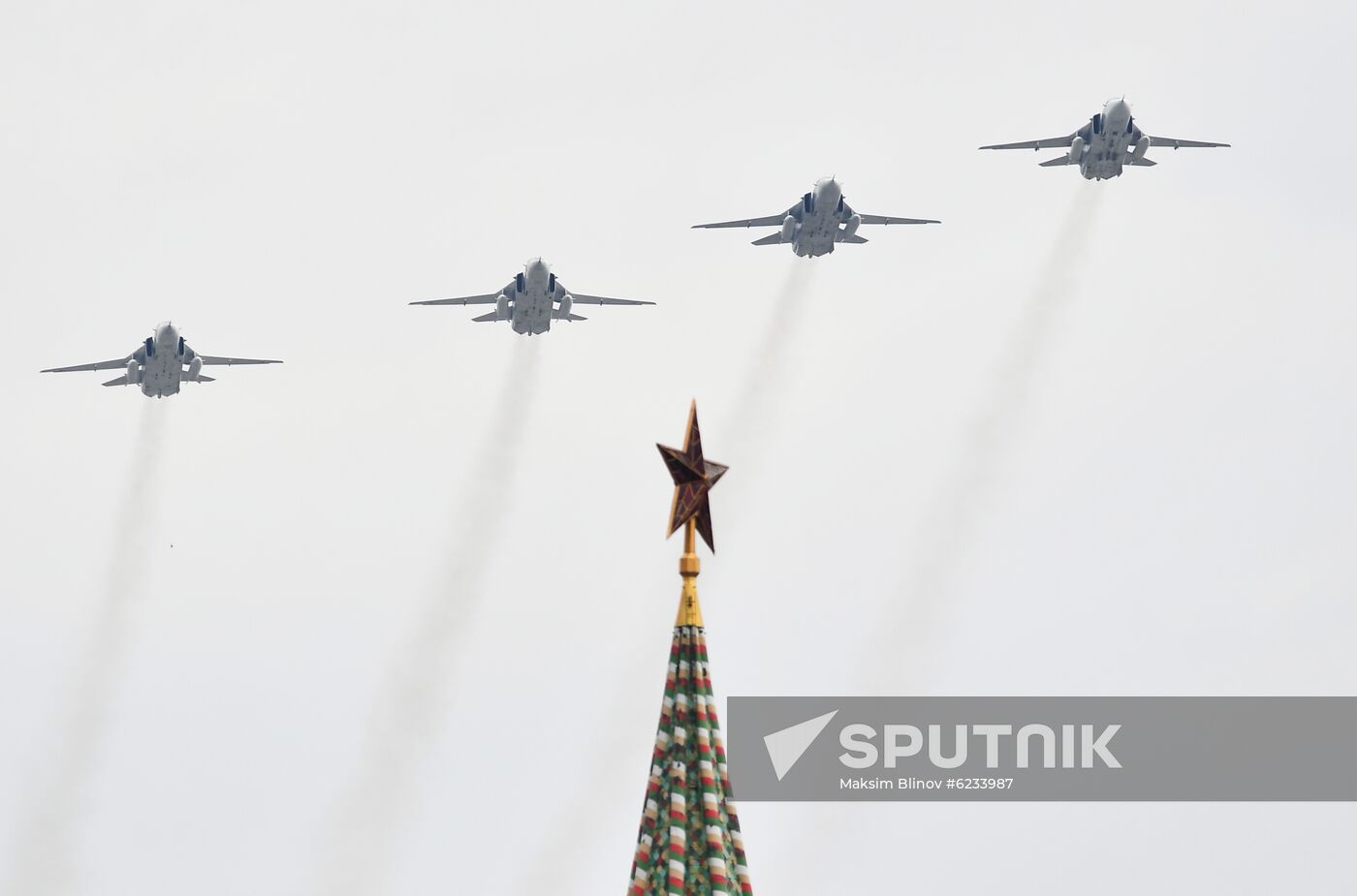 Russia Victory Day Parade Rehearsal