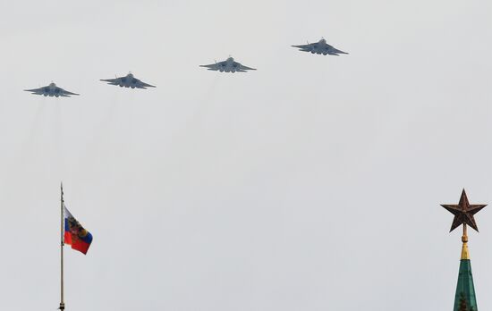 Russia Victory Day Parade Rehearsal