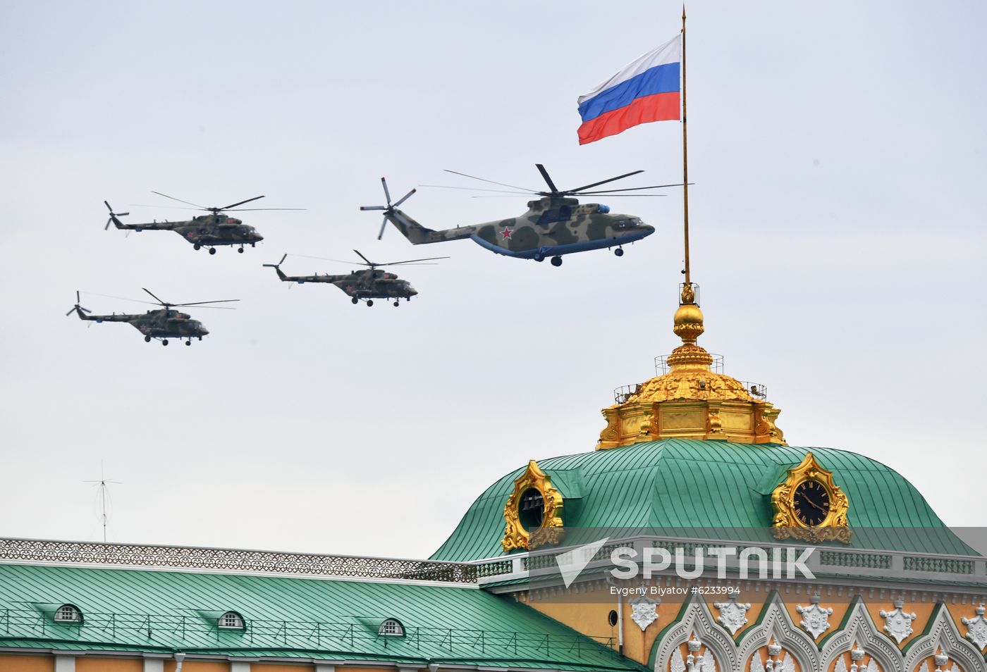 Russia Victory Day Parade Rehearsal