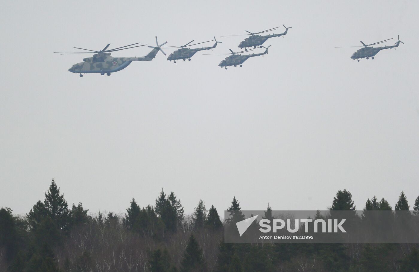 Russia Victory Day Parade Rehearsal