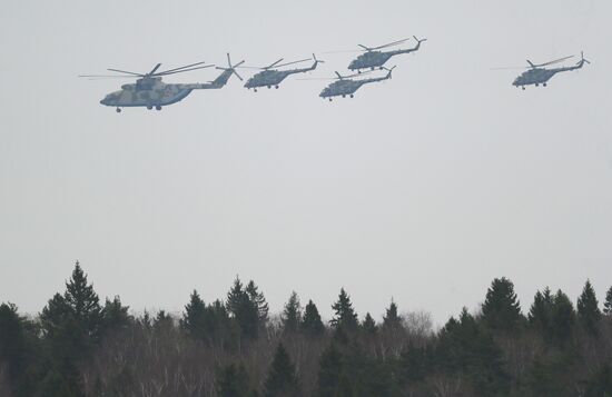 Russia Victory Day Parade Rehearsal