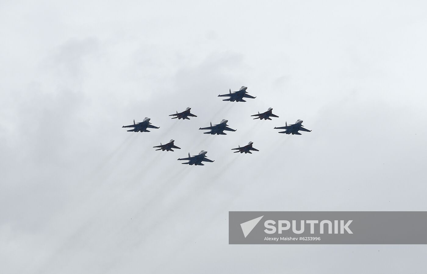 Russia Victory Day Parade Rehearsal
