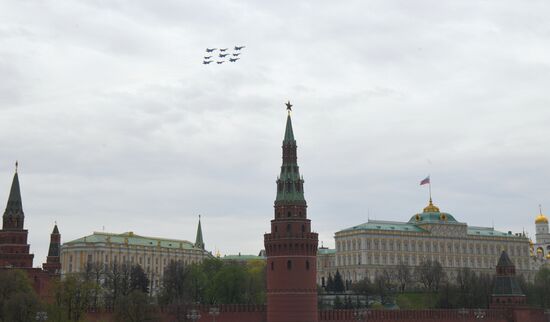 Russia Victory Day Parade Rehearsal