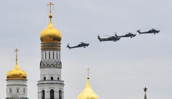 Russia Victory Day Parade Rehearsal