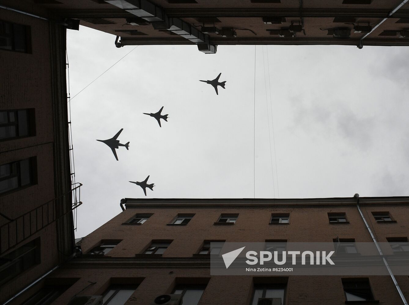 Russia Victory Day Parade Rehearsal