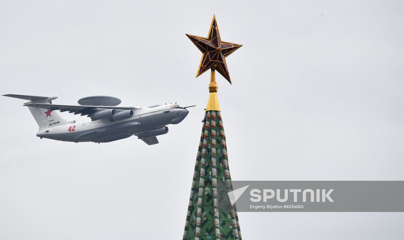 Russia Victory Day Parade Rehearsal