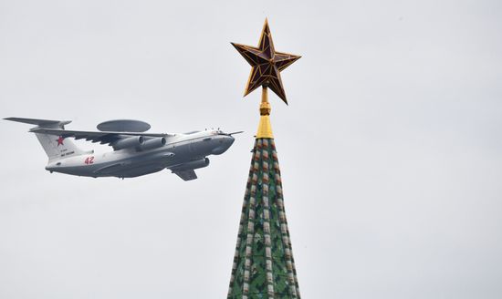 Russia Victory Day Parade Rehearsal