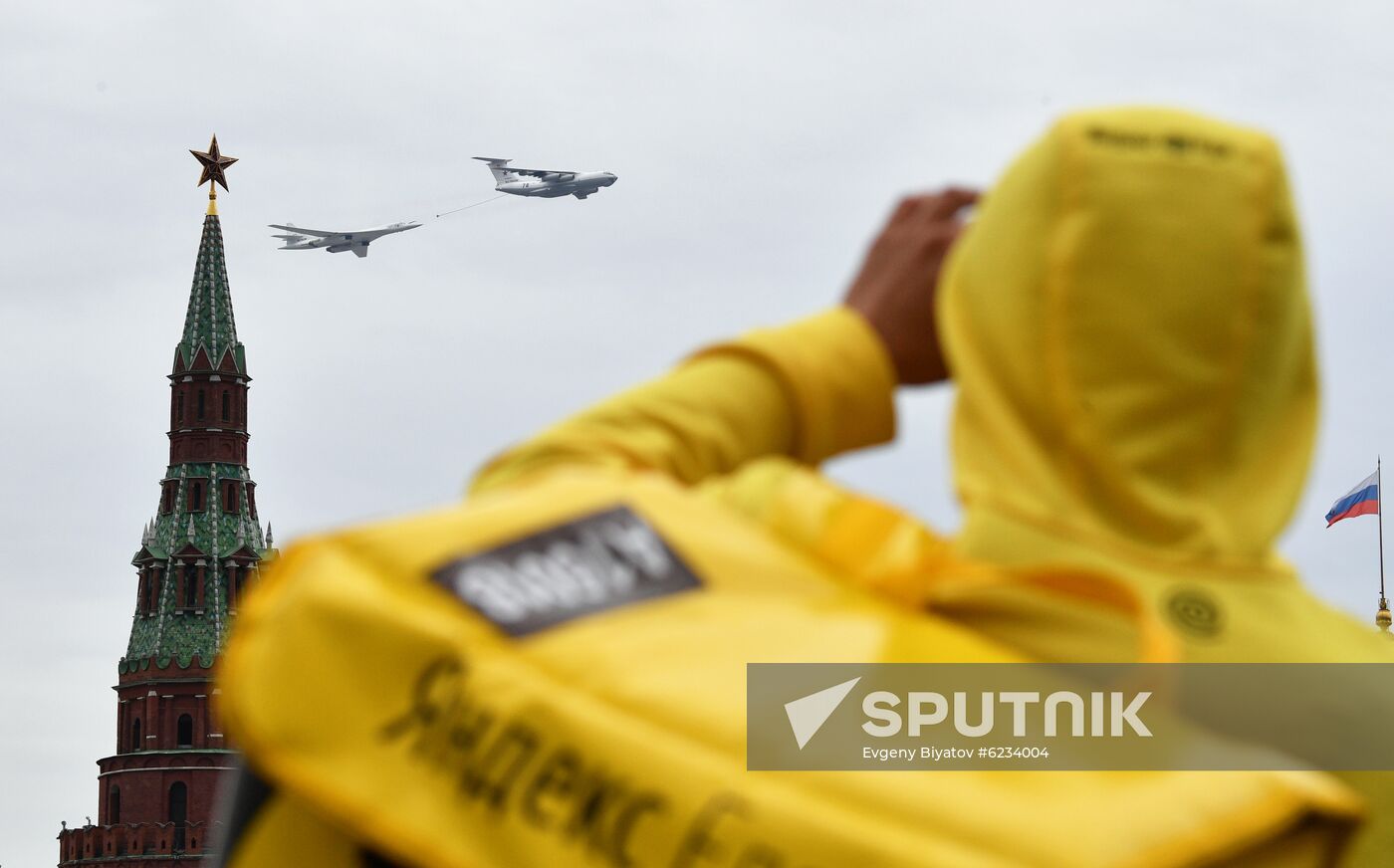 Russia Victory Day Parade Rehearsal