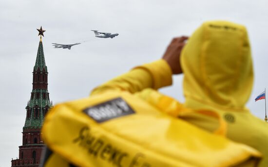 Russia Victory Day Parade Rehearsal