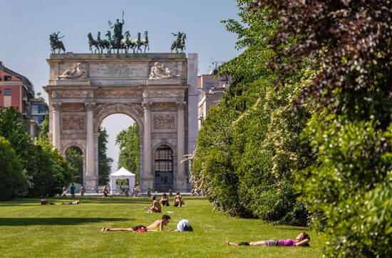 Italy Coronavirus Lockdown Ease
