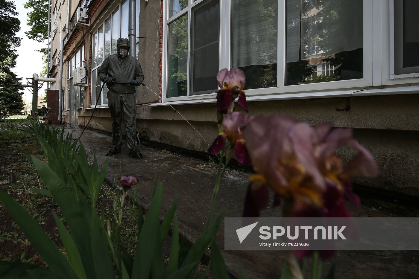 Russia Coronavirus Disinfection