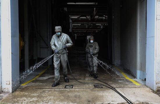 Russia Coronavirus Disinfection