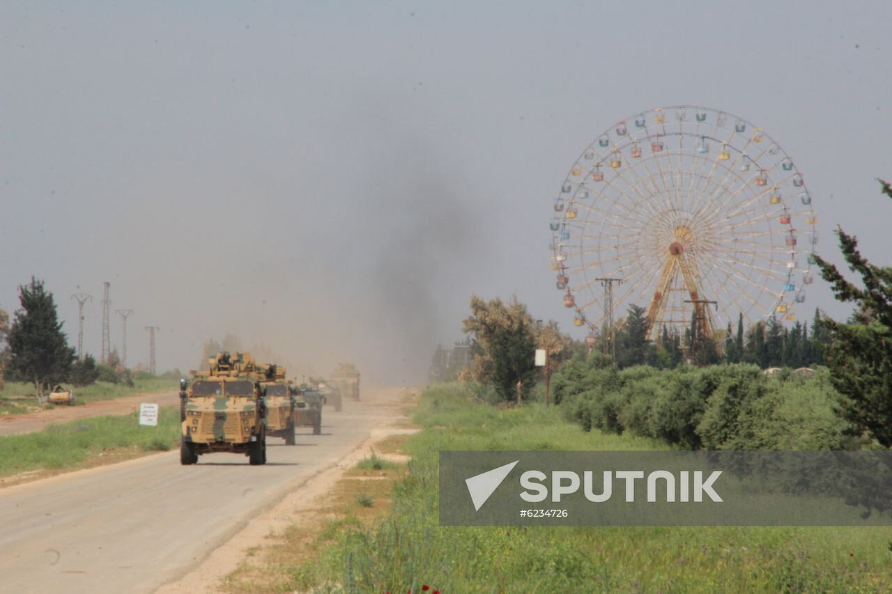 Syria Russia Turkey Joint Patrol