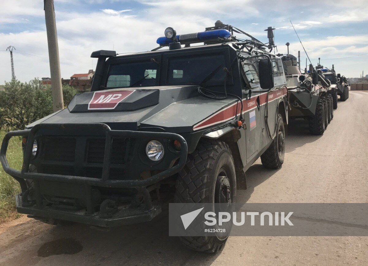 Syria Russia Turkey Joint Patrol