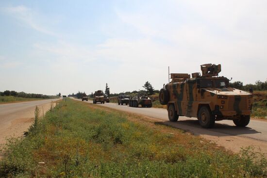Syria Russia Turkey Joint Patrol