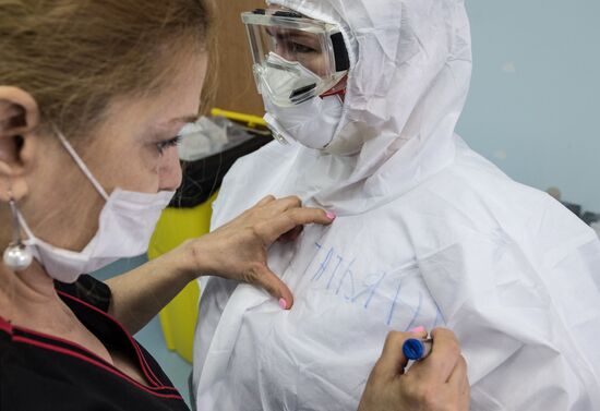 Russia Coronavirus Hospital Facilities