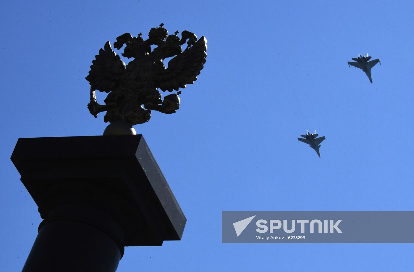 Russia Victory Day Parade Rehearsal