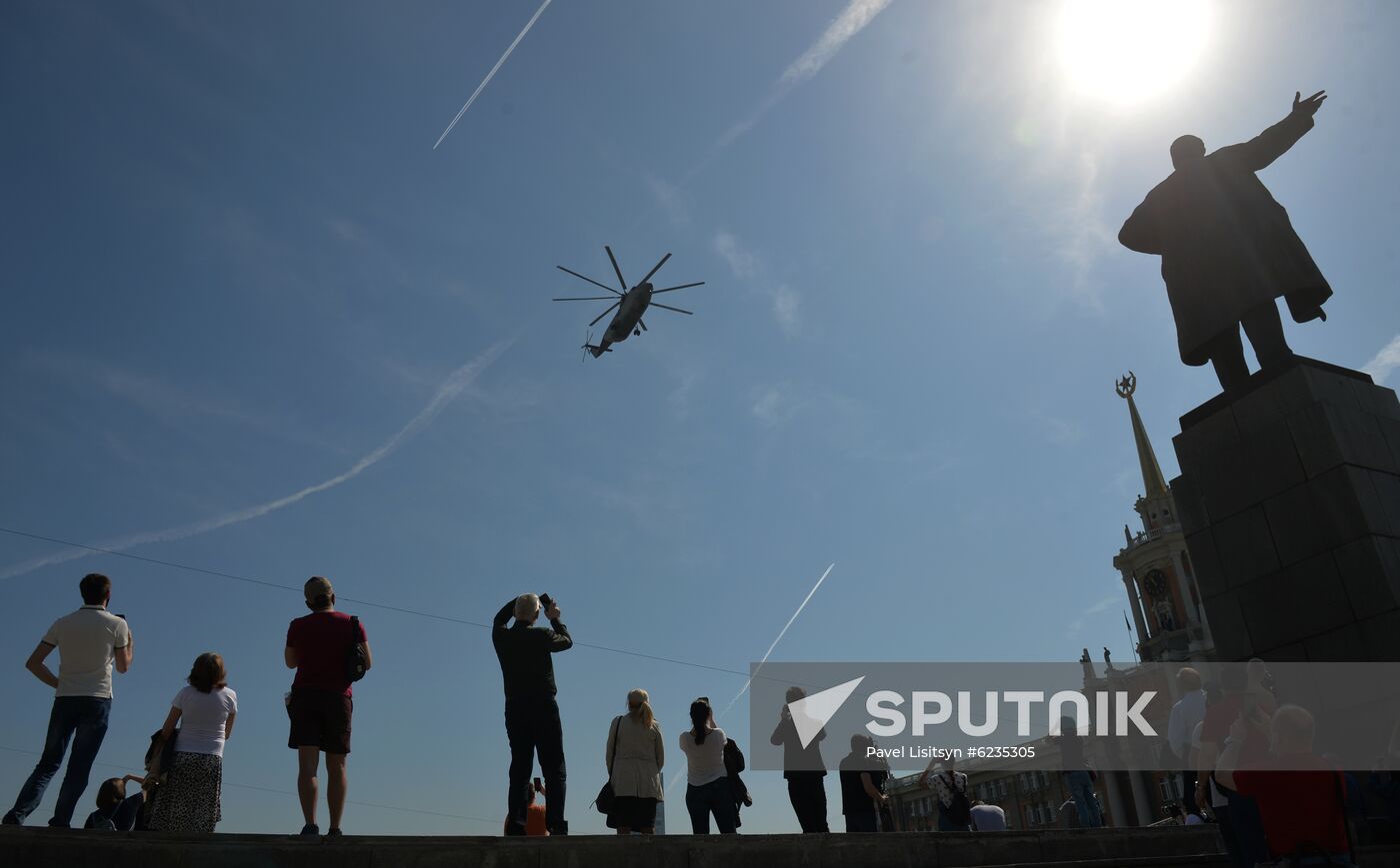 Russia Victory Day Parade Rehearsal