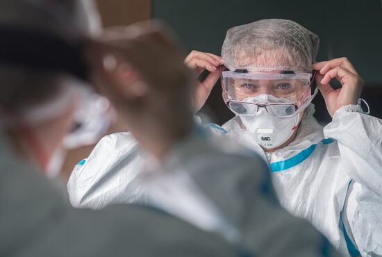 Russia Coronavirus Hospital Facilities