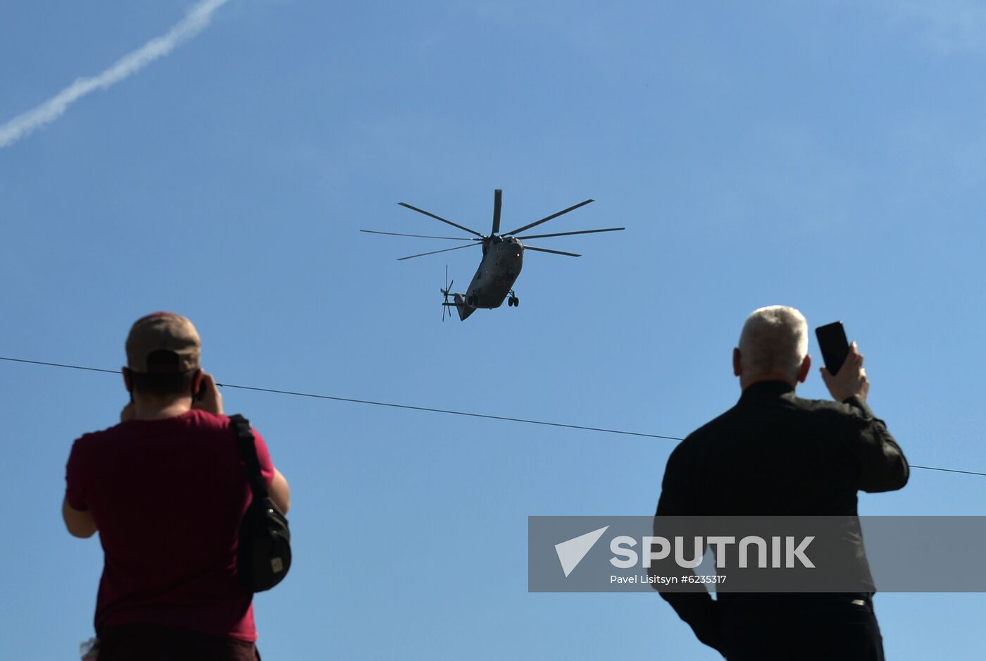 Russia Victory Day Parade Rehearsal