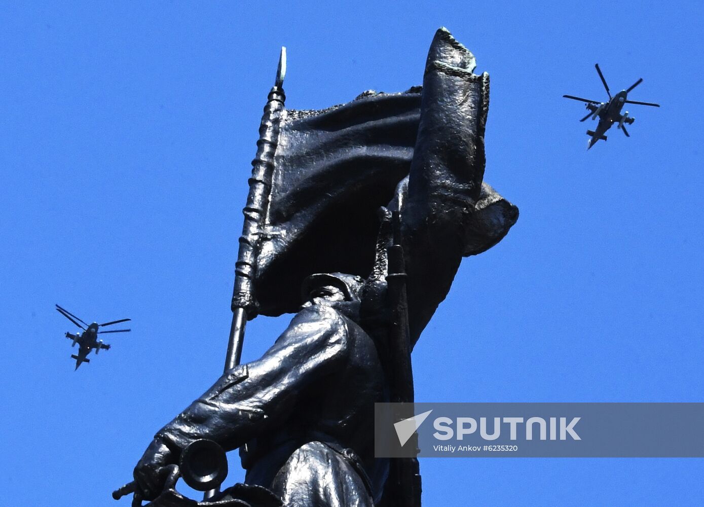Russia Victory Day Parade Rehearsal