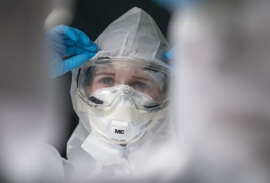 Russia Coronavirus Hospital Facilities