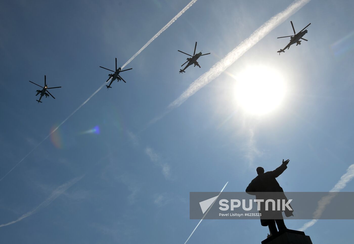 Russia Victory Day Parade Rehearsal