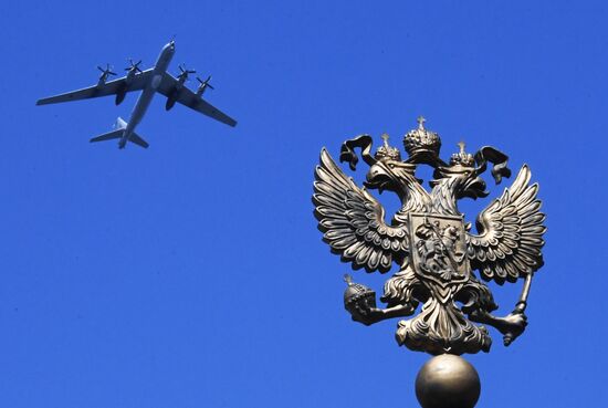 Russia Victory Day Parade Rehearsal