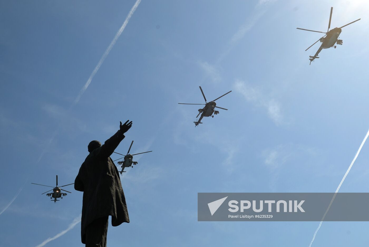 Russia Victory Day Parade Rehearsal