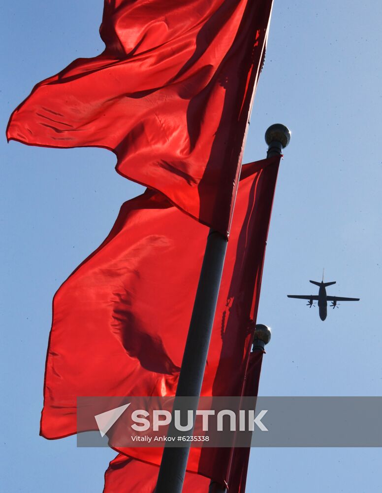 Russia Victory Day Parade Rehearsal