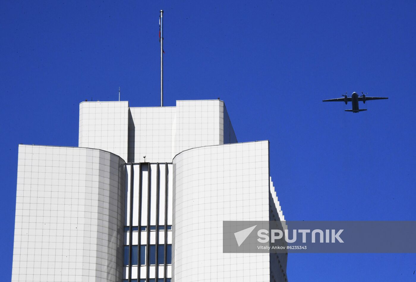 Russia Victory Day Parade Rehearsal