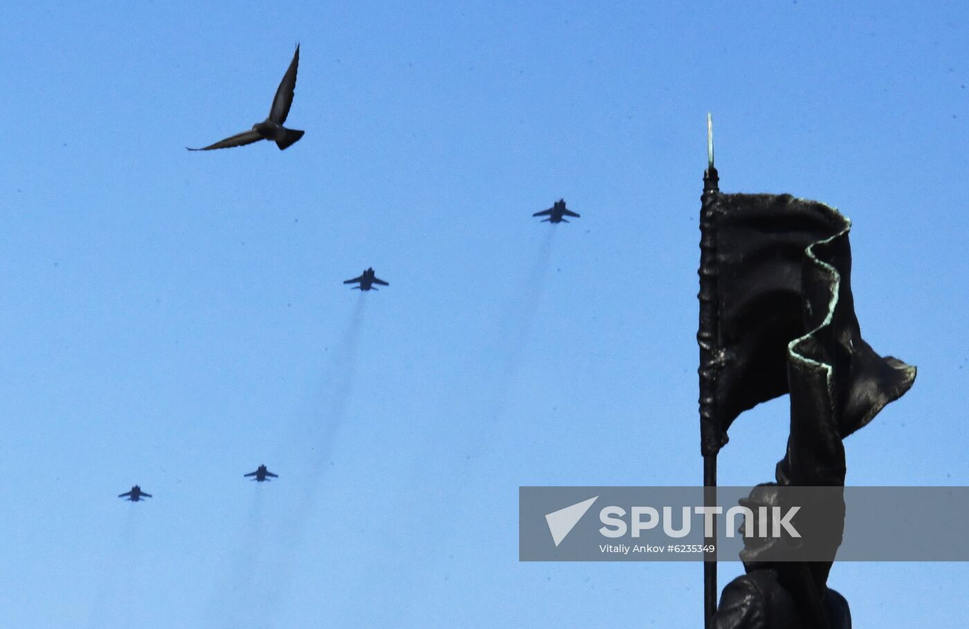 Russia Victory Day Parade Rehearsal