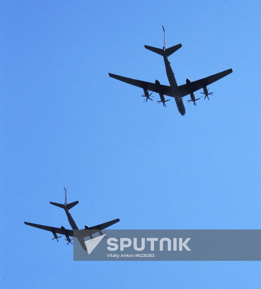 Russia Victory Day Parade Rehearsal